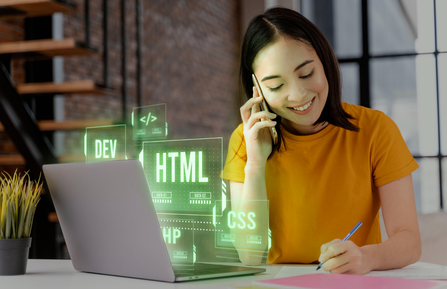 App Development Illustration